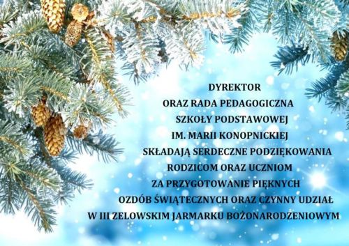 Czytaj więcej: Podziękowania