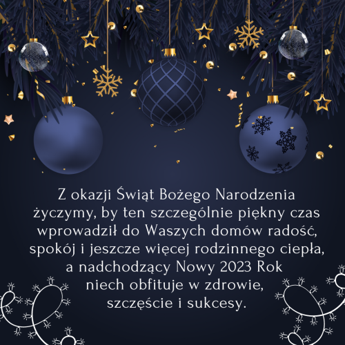 Czytaj więcej: ŻYCZENIA ŚWIĄTECZNE
